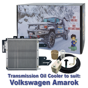 Transmission oil cooler kit for Volkswagen Amarok with DIY installation