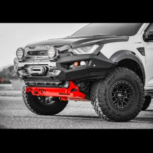 Close-up of Spartan Bull Bar V2 on Isuzu D-Max 2021–2023 by Armando 4x4 Australia