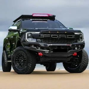 Ford Next Gen Everest with Prime Series Bull Bar on beach
