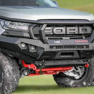 Spartan Hoop Bull Bar installed on Ford Ranger PXIII with Armando 4x4 front protection system